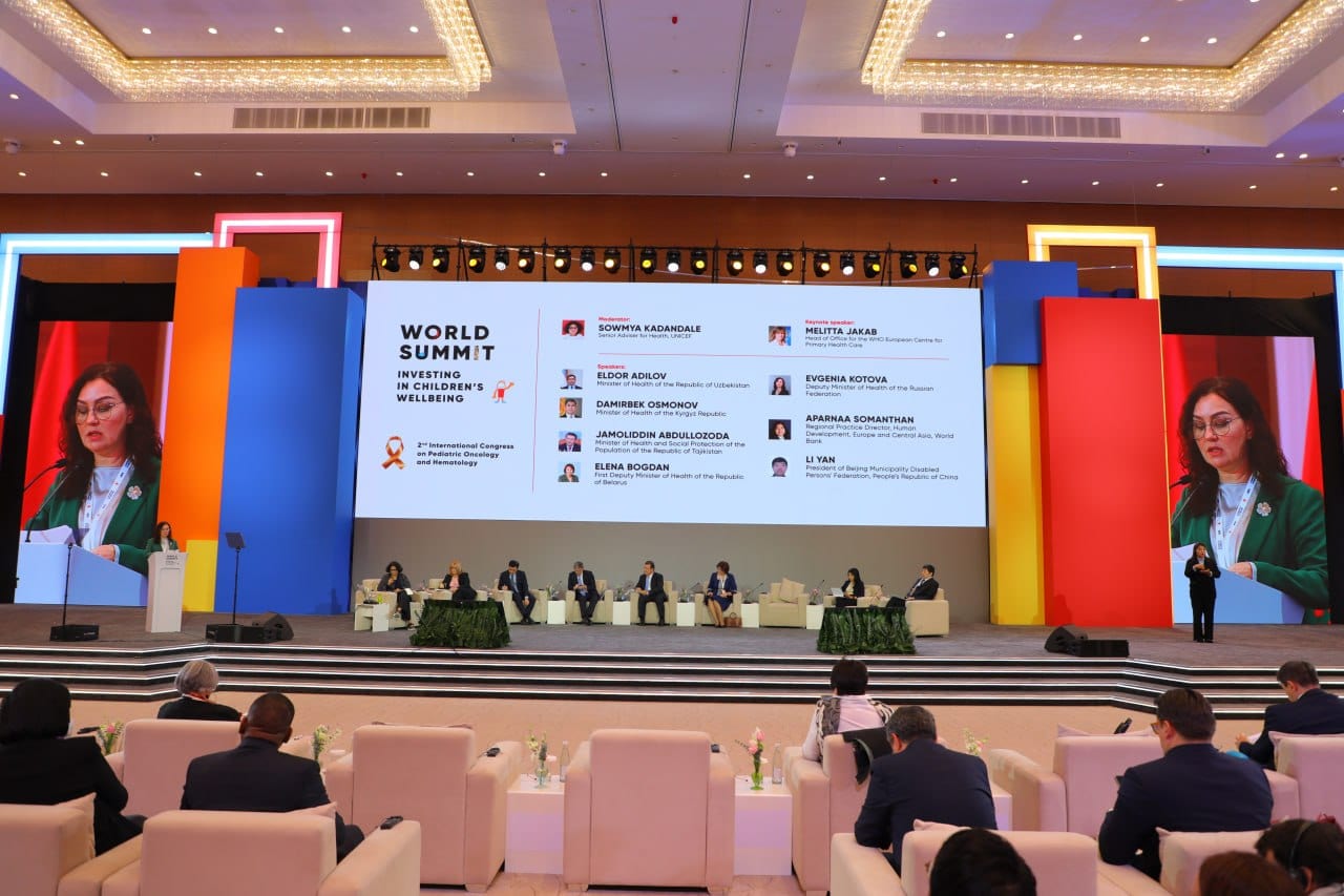 Investing in Children’s Health Discussed in Samarkand